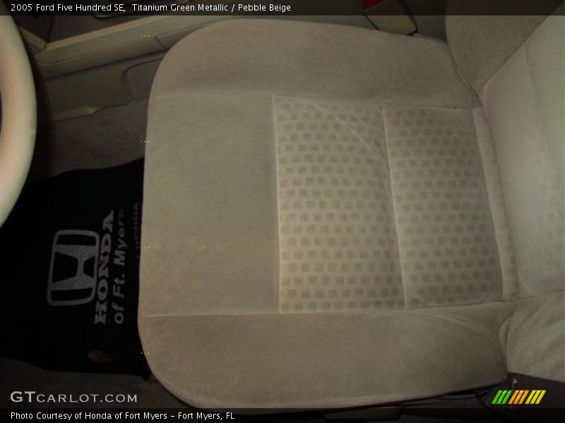 Titanium Green Metallic / Pebble Beige 2005 Ford Five Hundred SE