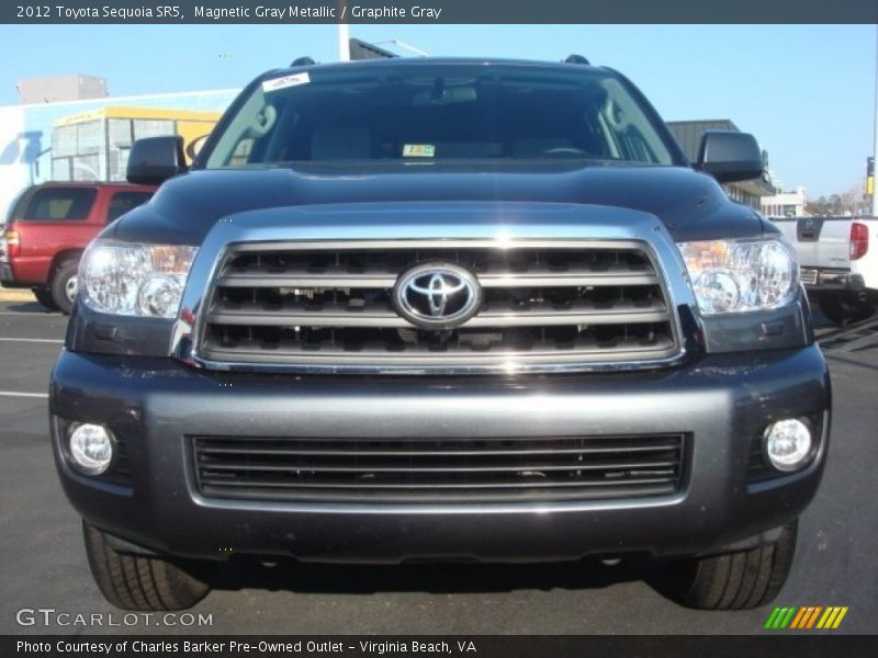 Magnetic Gray Metallic / Graphite Gray 2012 Toyota Sequoia SR5