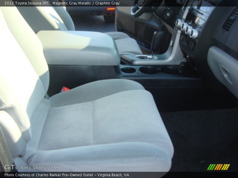 Magnetic Gray Metallic / Graphite Gray 2012 Toyota Sequoia SR5