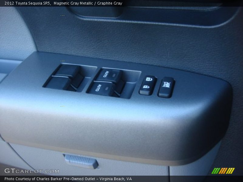 Magnetic Gray Metallic / Graphite Gray 2012 Toyota Sequoia SR5