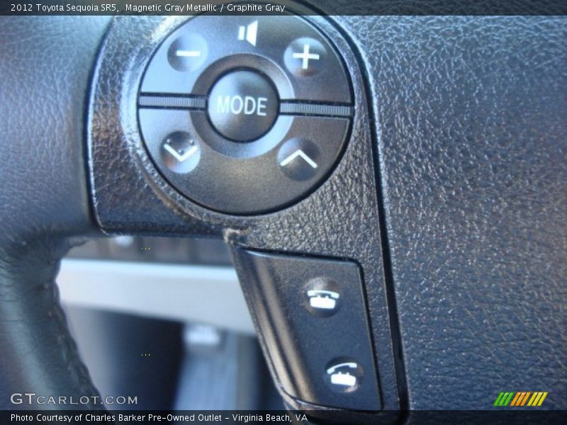 Magnetic Gray Metallic / Graphite Gray 2012 Toyota Sequoia SR5