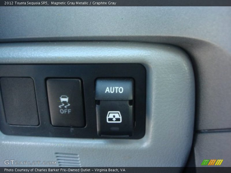 Magnetic Gray Metallic / Graphite Gray 2012 Toyota Sequoia SR5
