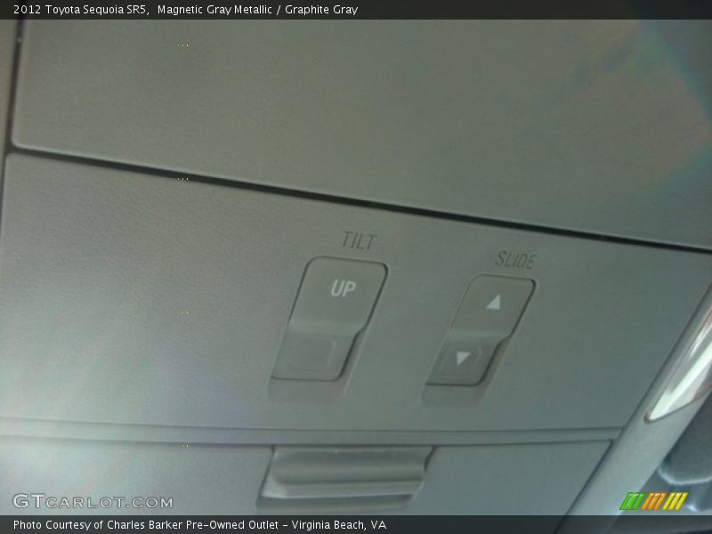 Magnetic Gray Metallic / Graphite Gray 2012 Toyota Sequoia SR5