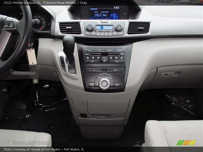 Polished Metal Metallic / Gray 2013 Honda Odyssey LX