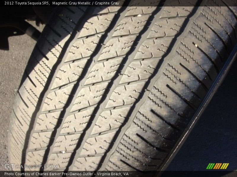 Magnetic Gray Metallic / Graphite Gray 2012 Toyota Sequoia SR5