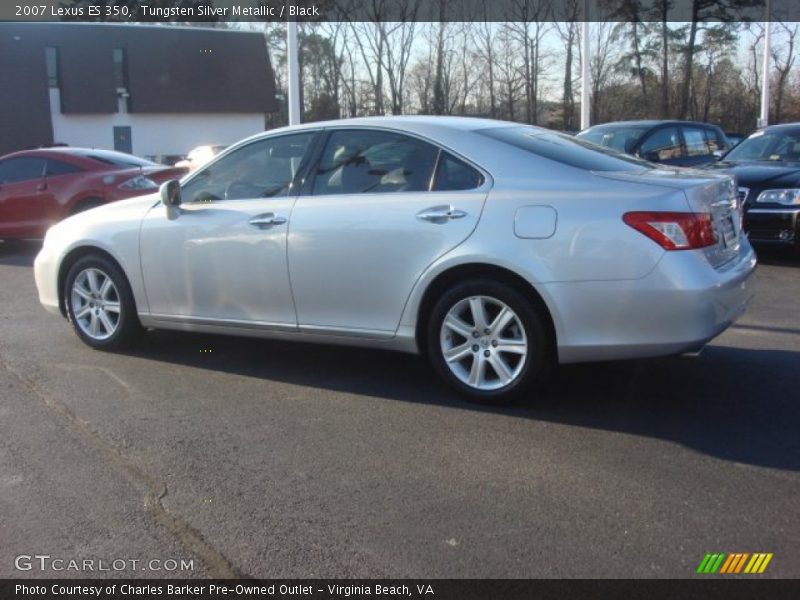 Tungsten Silver Metallic / Black 2007 Lexus ES 350