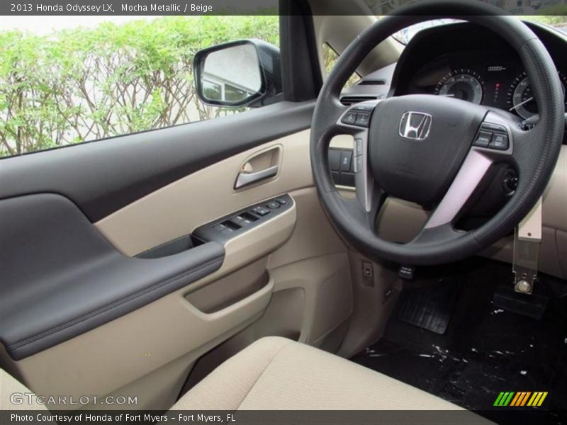Mocha Metallic / Beige 2013 Honda Odyssey LX
