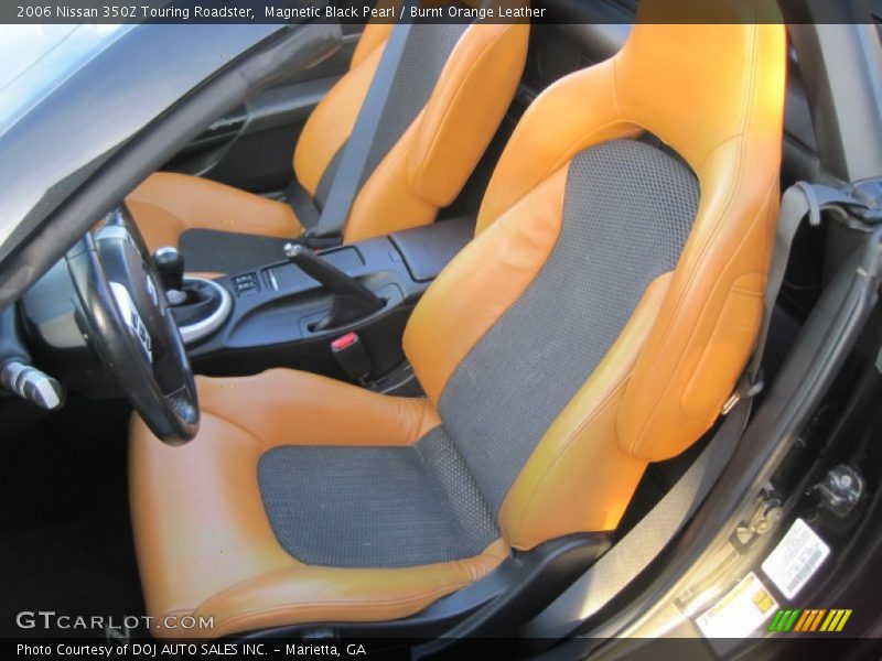 Front Seat of 2006 350Z Touring Roadster