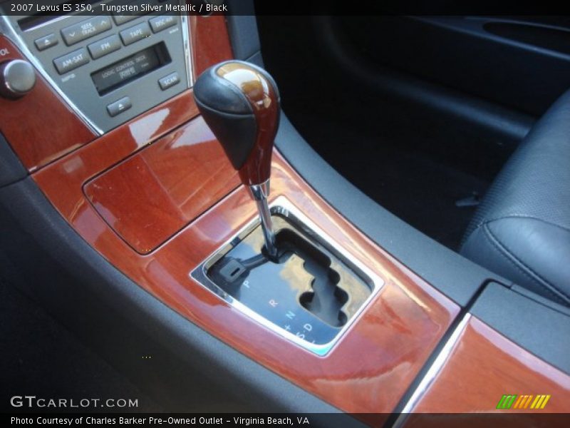 Tungsten Silver Metallic / Black 2007 Lexus ES 350