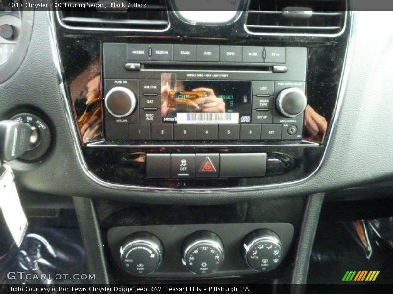 Black / Black 2013 Chrysler 200 Touring Sedan
