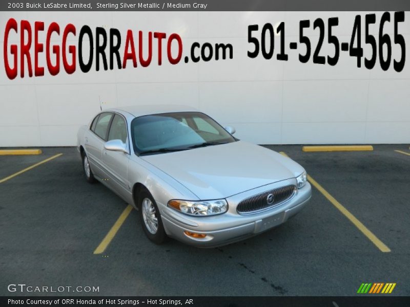 Sterling Silver Metallic / Medium Gray 2003 Buick LeSabre Limited