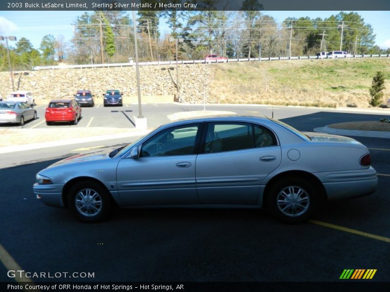 Sterling Silver Metallic / Medium Gray 2003 Buick LeSabre Limited