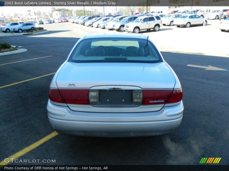 Sterling Silver Metallic / Medium Gray 2003 Buick LeSabre Limited