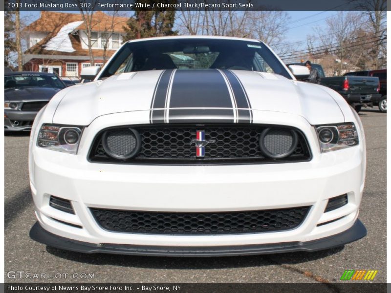  2013 Mustang Boss 302 Performance White