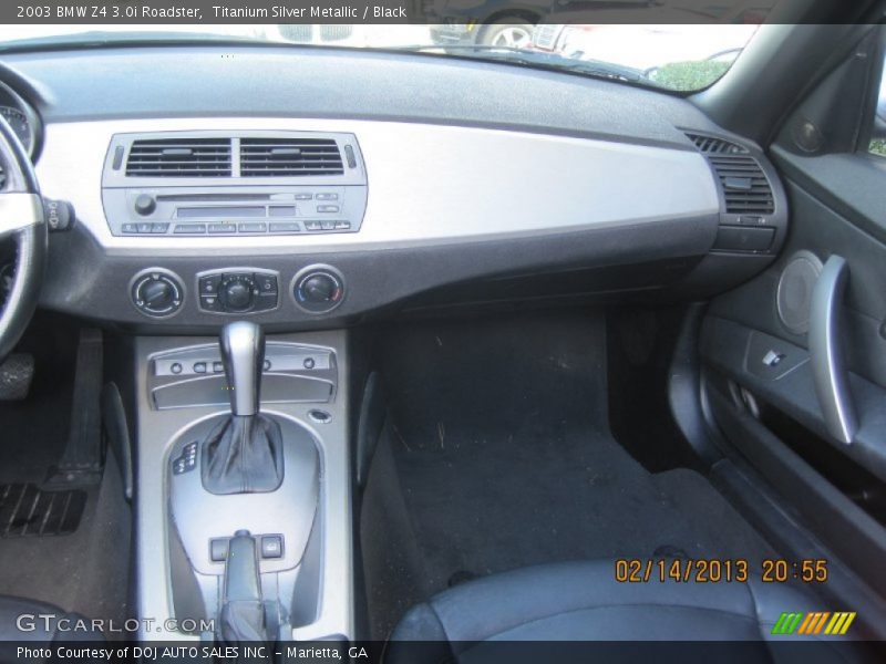 Titanium Silver Metallic / Black 2003 BMW Z4 3.0i Roadster