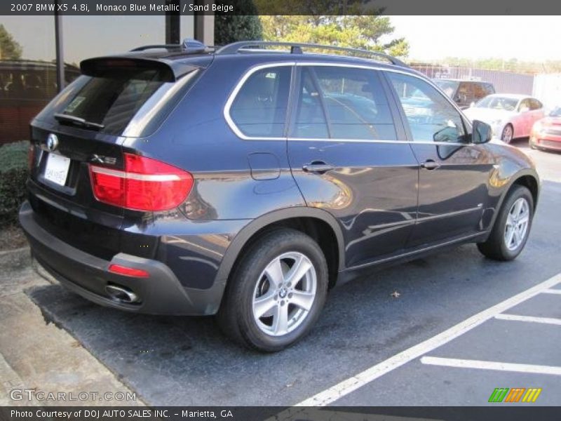  2007 X5 4.8i Monaco Blue Metallic