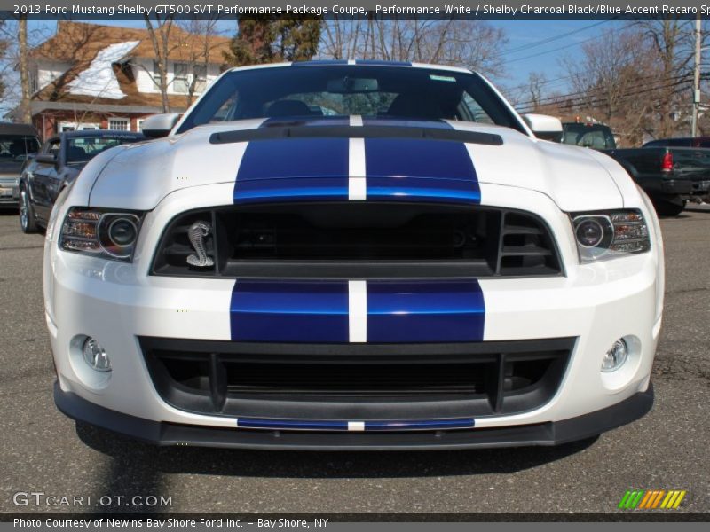  2013 Mustang Shelby GT500 SVT Performance Package Coupe Performance White