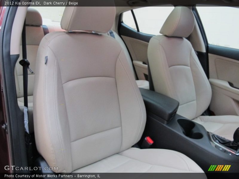 Dark Cherry / Beige 2012 Kia Optima EX