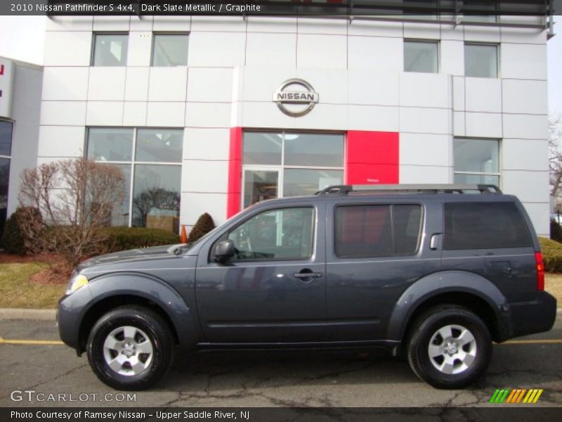 Dark Slate Metallic / Graphite 2010 Nissan Pathfinder S 4x4