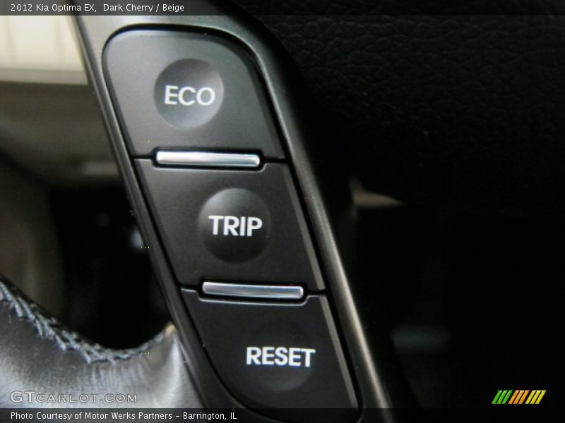 Dark Cherry / Beige 2012 Kia Optima EX