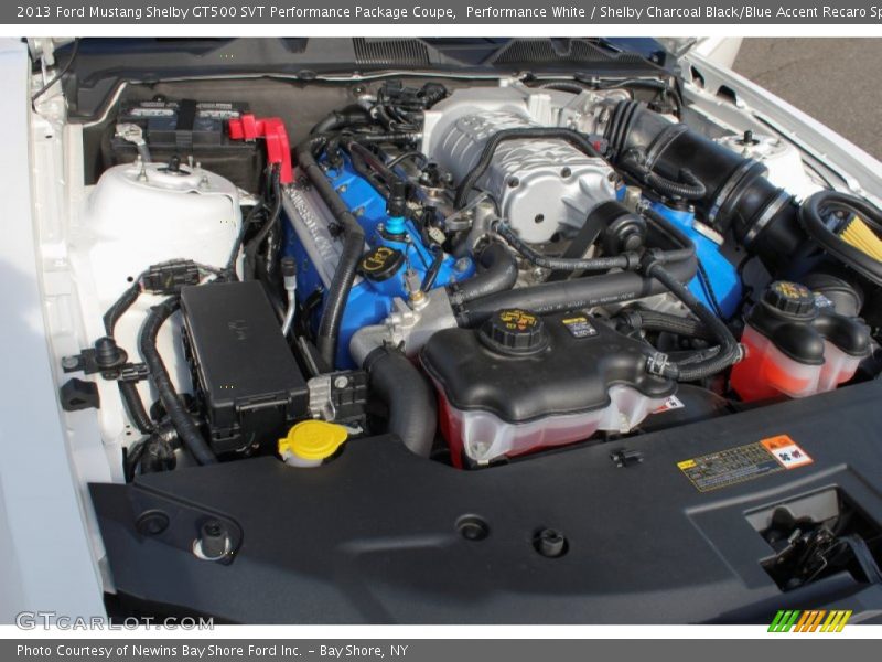  2013 Mustang Shelby GT500 SVT Performance Package Coupe Engine - 5.8 Liter Supercharged DOHC 32-Valve Ti-VCT V8