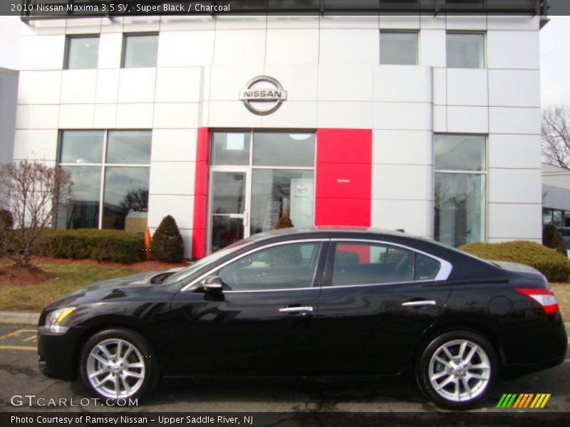 Super Black / Charcoal 2010 Nissan Maxima 3.5 SV
