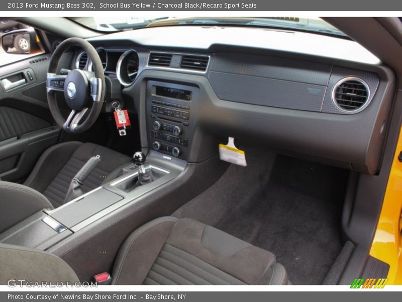 Dashboard of 2013 Mustang Boss 302