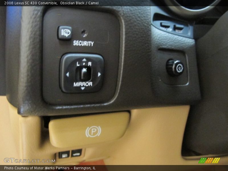 Obsidian Black / Camel 2008 Lexus SC 430 Convertible