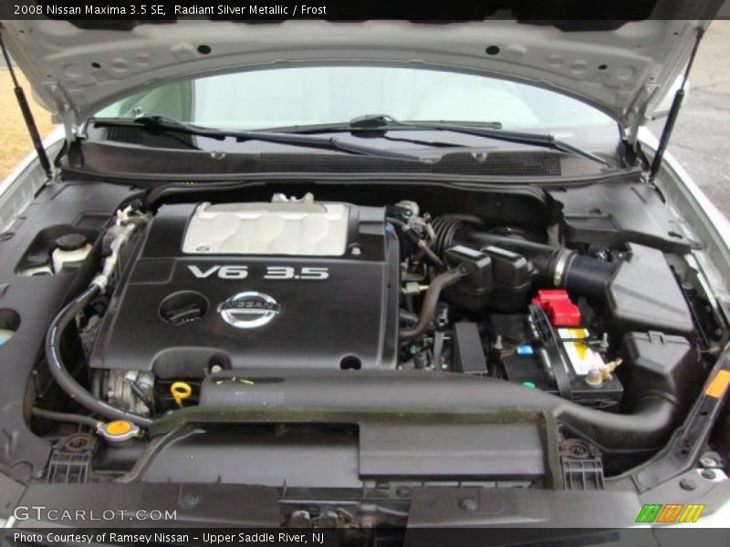 Radiant Silver Metallic / Frost 2008 Nissan Maxima 3.5 SE