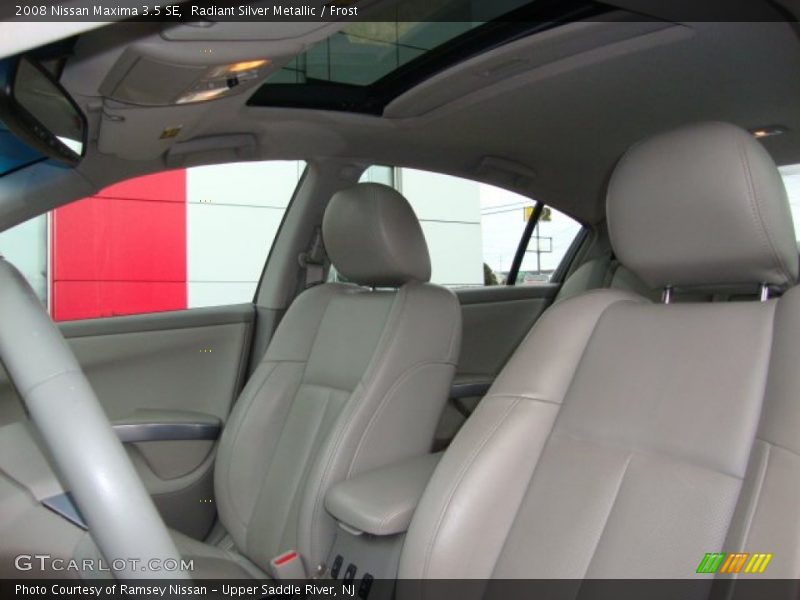 Radiant Silver Metallic / Frost 2008 Nissan Maxima 3.5 SE