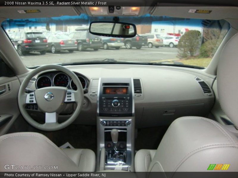 Radiant Silver Metallic / Frost 2008 Nissan Maxima 3.5 SE