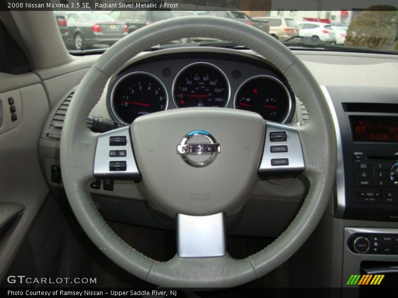 Radiant Silver Metallic / Frost 2008 Nissan Maxima 3.5 SE
