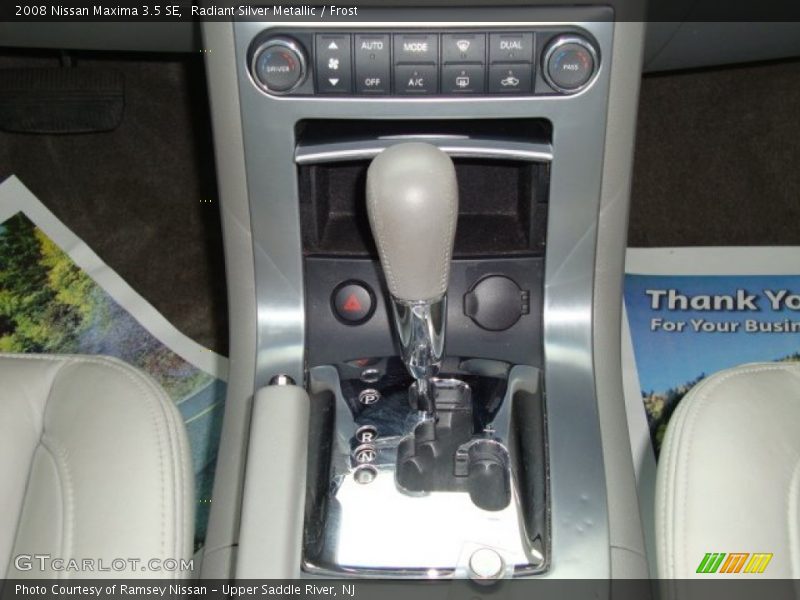 Radiant Silver Metallic / Frost 2008 Nissan Maxima 3.5 SE