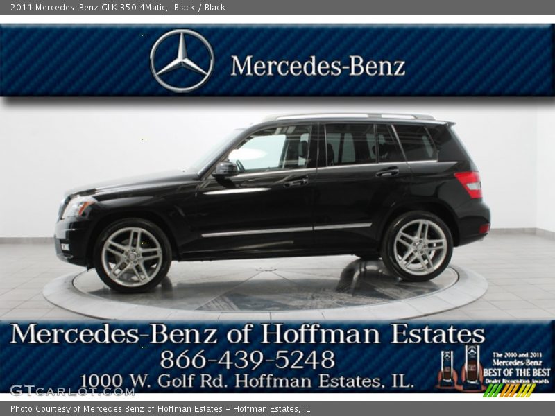 Black / Black 2011 Mercedes-Benz GLK 350 4Matic