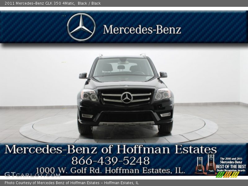 Black / Black 2011 Mercedes-Benz GLK 350 4Matic