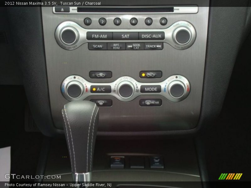 Tuscan Sun / Charcoal 2012 Nissan Maxima 3.5 SV