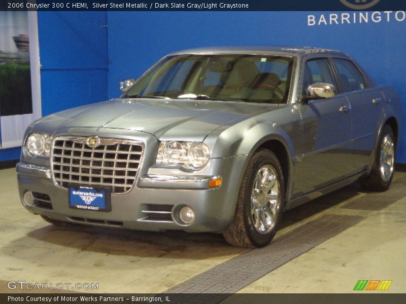 Silver Steel Metallic / Dark Slate Gray/Light Graystone 2006 Chrysler 300 C HEMI
