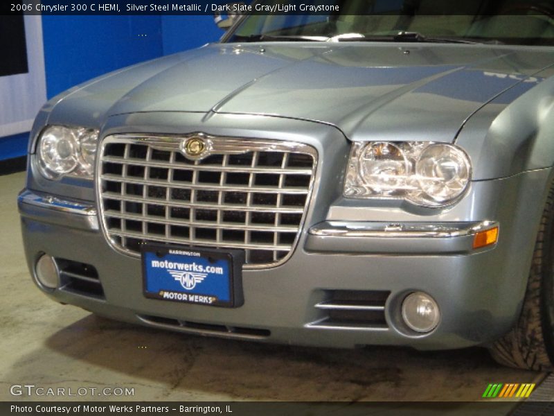Silver Steel Metallic / Dark Slate Gray/Light Graystone 2006 Chrysler 300 C HEMI