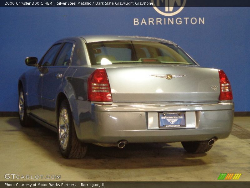 Silver Steel Metallic / Dark Slate Gray/Light Graystone 2006 Chrysler 300 C HEMI