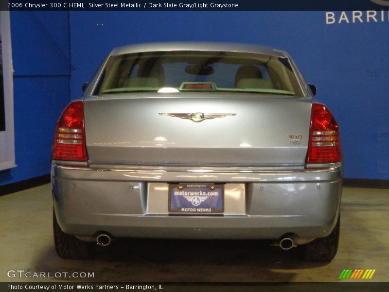 Silver Steel Metallic / Dark Slate Gray/Light Graystone 2006 Chrysler 300 C HEMI