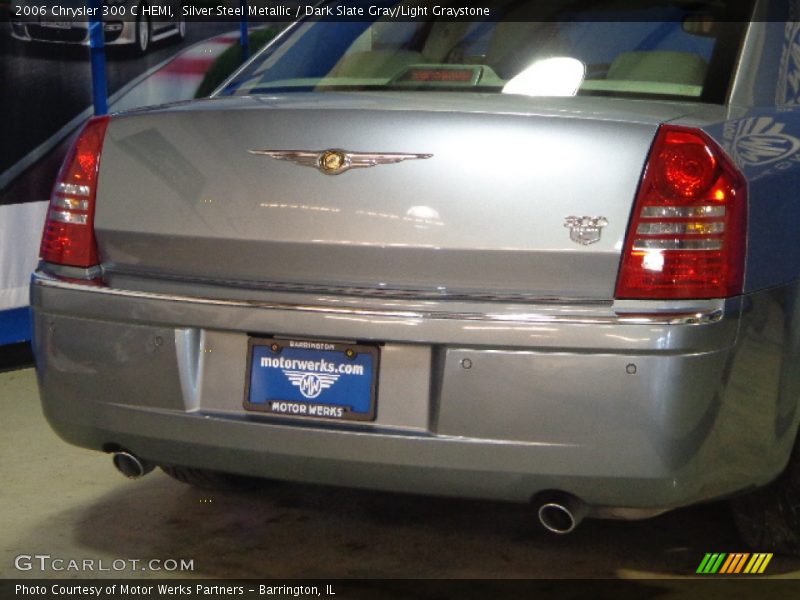 Silver Steel Metallic / Dark Slate Gray/Light Graystone 2006 Chrysler 300 C HEMI