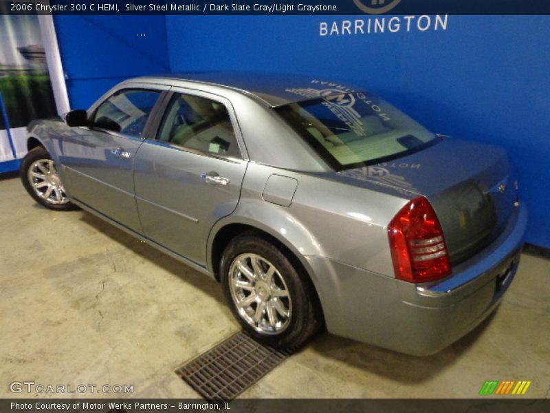 Silver Steel Metallic / Dark Slate Gray/Light Graystone 2006 Chrysler 300 C HEMI