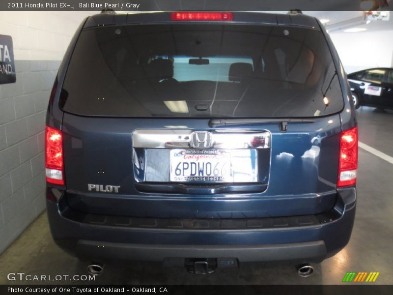 Bali Blue Pearl / Gray 2011 Honda Pilot EX-L