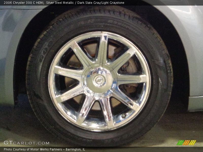 Silver Steel Metallic / Dark Slate Gray/Light Graystone 2006 Chrysler 300 C HEMI