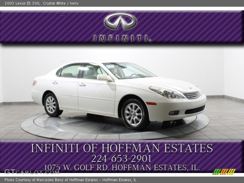 Crystal White / Ivory 2003 Lexus ES 300