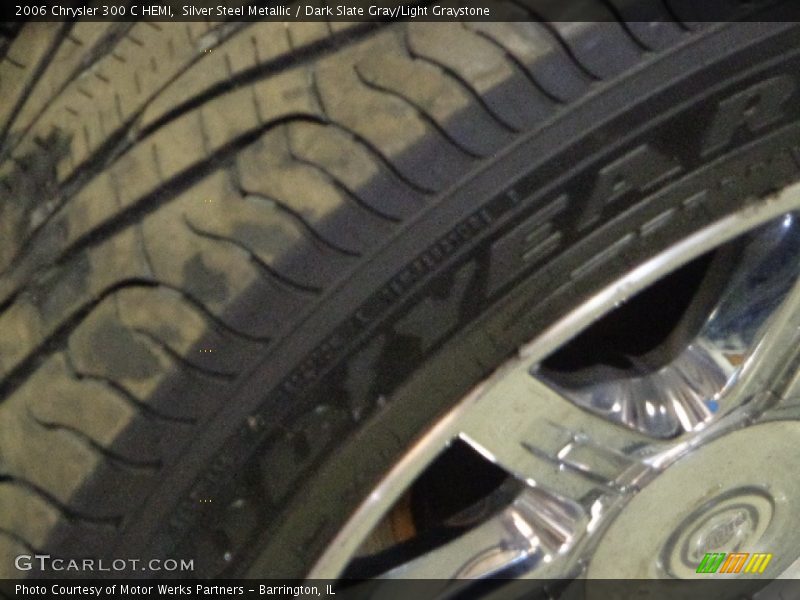 Silver Steel Metallic / Dark Slate Gray/Light Graystone 2006 Chrysler 300 C HEMI