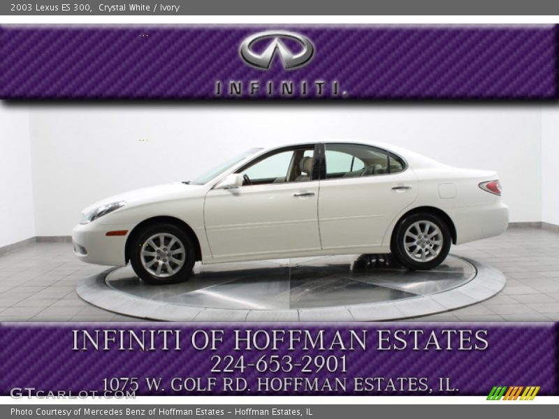 Crystal White / Ivory 2003 Lexus ES 300