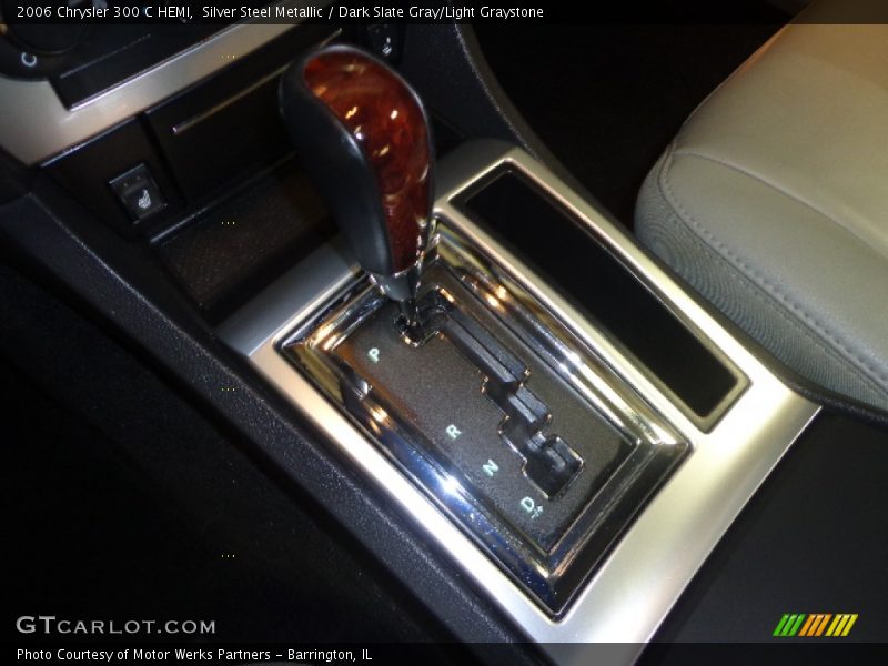 Silver Steel Metallic / Dark Slate Gray/Light Graystone 2006 Chrysler 300 C HEMI