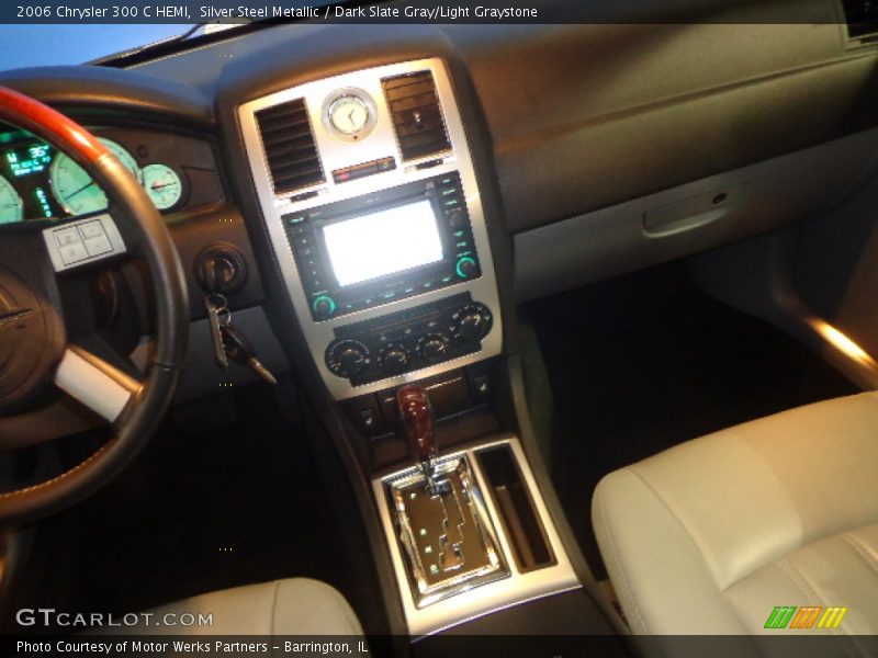 Silver Steel Metallic / Dark Slate Gray/Light Graystone 2006 Chrysler 300 C HEMI