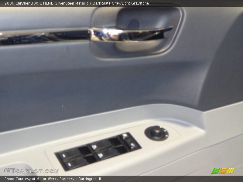 Silver Steel Metallic / Dark Slate Gray/Light Graystone 2006 Chrysler 300 C HEMI